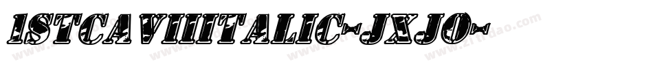 1StCavIiItalic-jXJ0字体转换