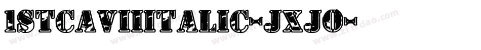 1StCavIiItalic-jXJ0字体转换