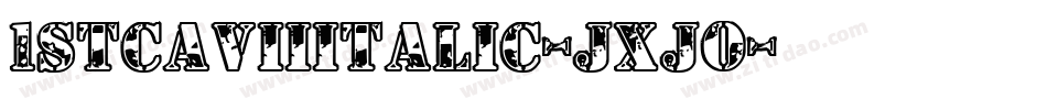 1StCavIiItalic-jXJ0字体转换