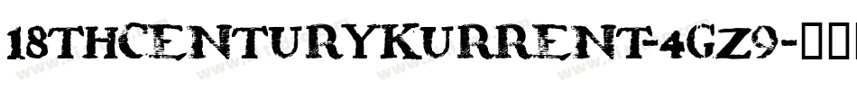 18ThCenturyKurrent-4gz9字体转换