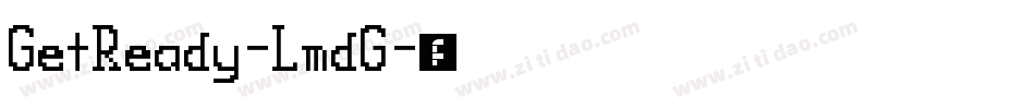 GetReady-LmdG字体转换