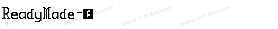 ReadyMade字体转换