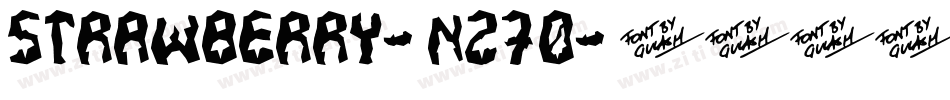 Strawberry-n270字体转换