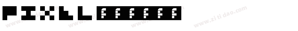 PIXEL字体转换