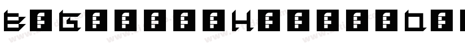 BuGothicHybridOutline-DnK1字体转换