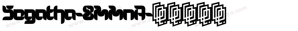 Segatha-8MMnA字体转换