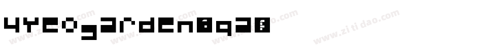 4Yeogarden-Yqa字体转换