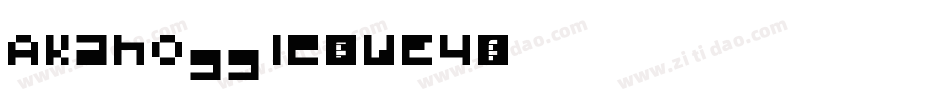Akahoggle-owE4字体转换