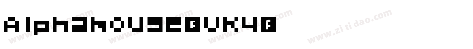 Alphamouse-0vK4字体转换