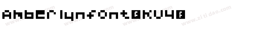 Amberlynfont-LKV4字体转换