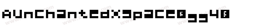 Aunchantedxspace-ogg4字体转换
