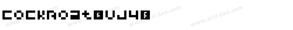 CockBoat-OVJ4字体转换