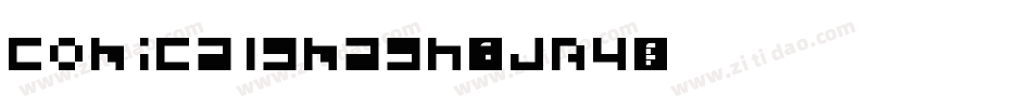 ComicalSmash-YJB4字体转换