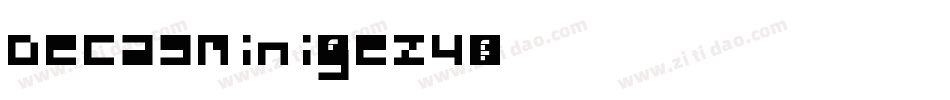 DecasMini-gez4字体转换