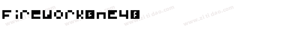 Firework-0nE4字体转换