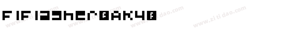 FlFlasher-LAK4字体转换