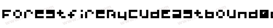 ForestfireByCudEastbound-aqG5字体转换