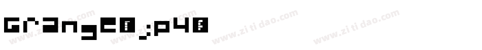 Grange-7jp4字体转换