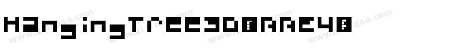 HangingTree3D-7BBE4字体转换