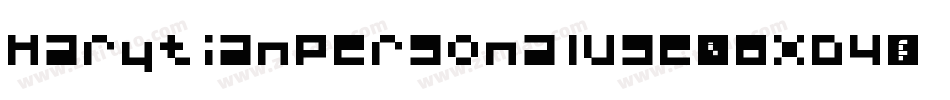 HarytianPersonaluse-z8XD4字体转换