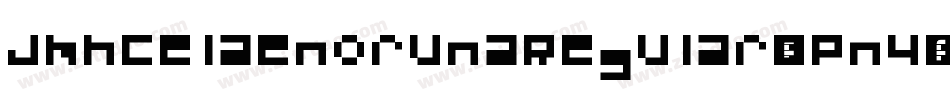 JmhcelaenorunaRegular-0Pn4字体转换