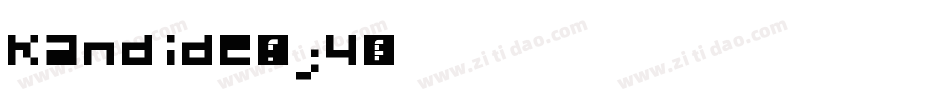 Kandide-4j4字体转换