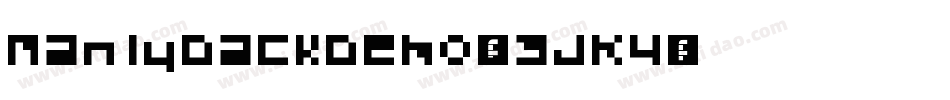 ManlyDackDemo-L3JK4字体转换