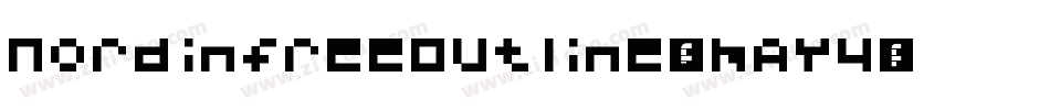 NordinfreeOutline-vmAY4字体转换