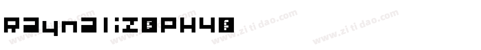 Raynaliz-0PW4字体转换
