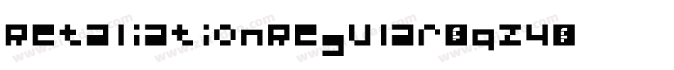 RetaliationRegular-vqZ4字体转换