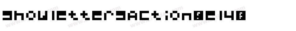 ShowlettersAction-4el4字体转换