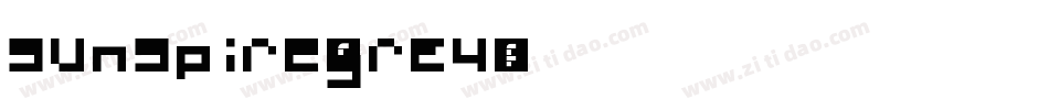 Sunspire-grE4字体转换