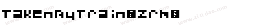 TakenByTrain-mzrm字体转换