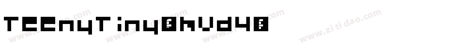 TeenyTiny-vmvd4字体转换
