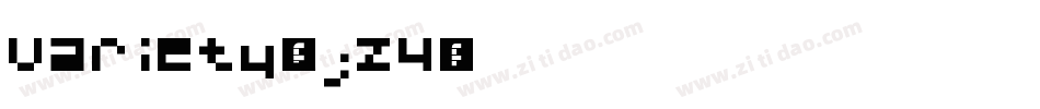 Variety-vjZ4字体转换
