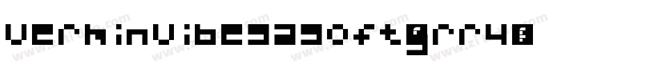 VerminVibes2Soft-grr4字体转换