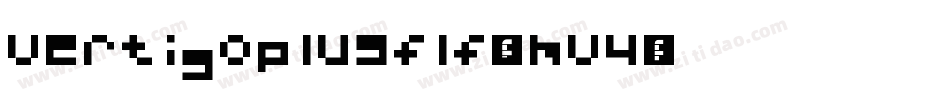 Vertigoplusflf-vmv4字体转换