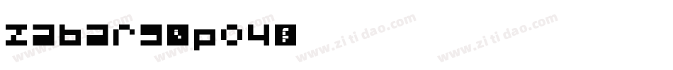 Zabars-zpo4字体转换