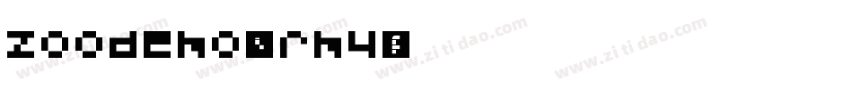 Zoodemo-zrm4字体转换