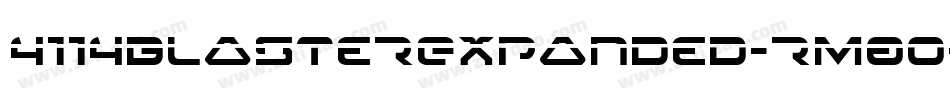 4114BlasterExpanded-rM8O字体转换