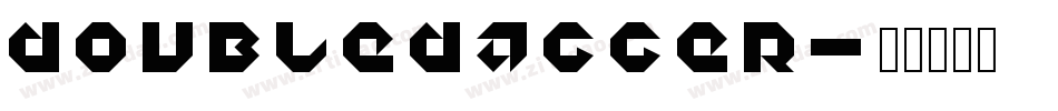 DoubleDagger字体转换