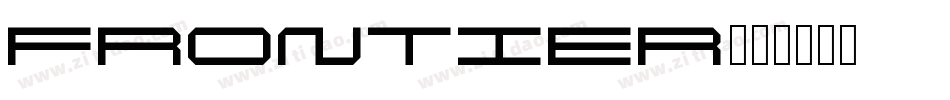 Frontier字体转换
