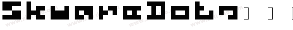 SkwareDots字体转换
