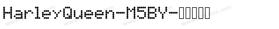 HarleyQueen-M5BY字体转换