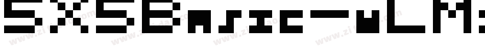 5X5Basic-mLMx字体转换