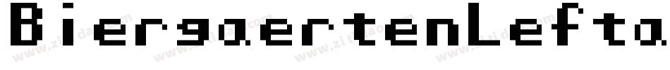 BiergaertenLeftalic-5pM8字体转换