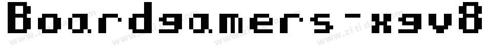 Boardgamers-xgv8字体转换