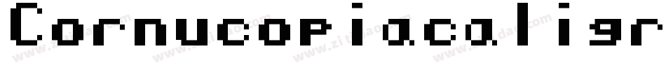 Cornucopiacaligrafica-3oD8字体转换