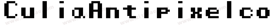 CuliaAntipixelcomar-5Ej8字体转换