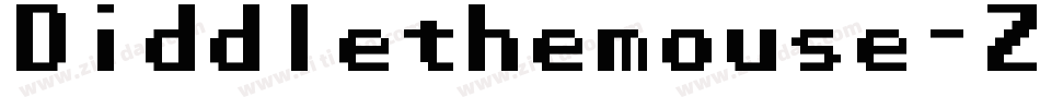Diddlethemouse-ZEY8字体转换